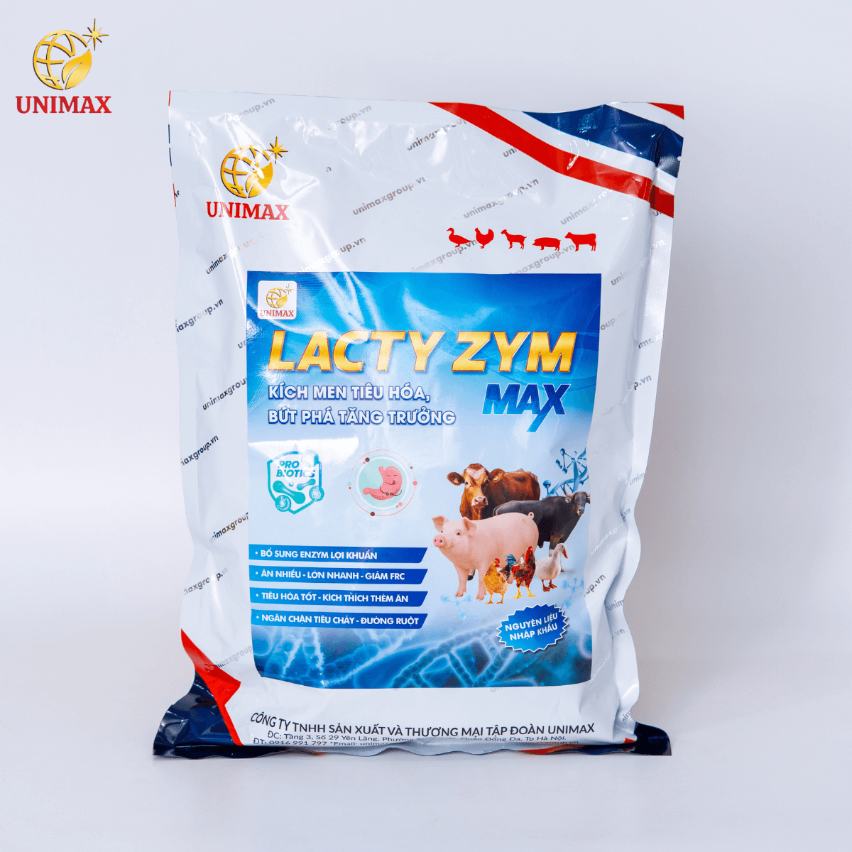 LACTY ZYM Max - Kích men tiêu hoá, Bứt phá tăng trưởng